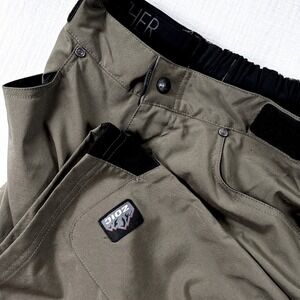 Zoic Mens Ether Mountain Bike Shorts Olive Green Black Size Medium MTB Cycling